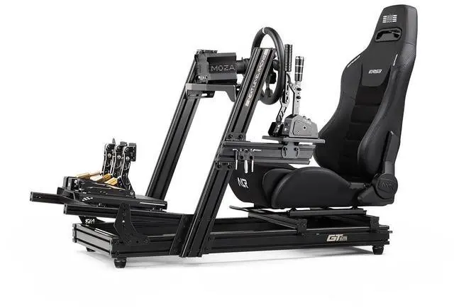 Alt view image 7 of 7 - NEXT LEVEL RACING ERS3 Elite Reclining Seat - PU Leather & Suede Edition (NLR-E051)