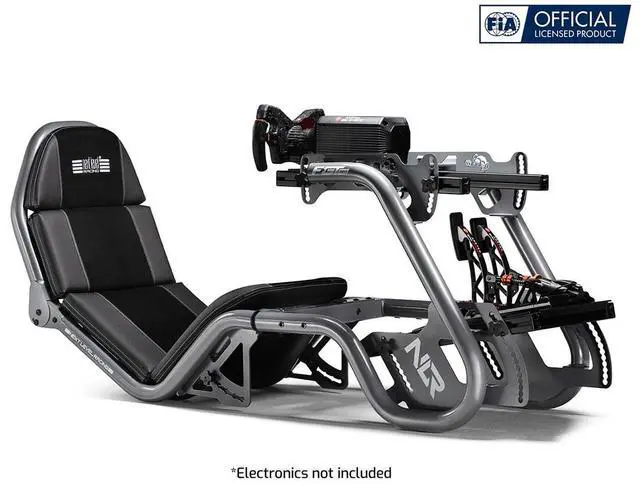 Alt view image 3 of 7 - Next Level Racing F-GT Pro Formula and GT Racing Simulator Cockpit, Gray Edition
