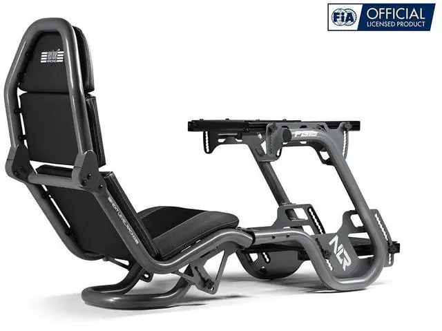 Alt view image 2 of 7 - Next Level Racing F-GT Pro Formula and GT Racing Simulator Cockpit, Gray Edition