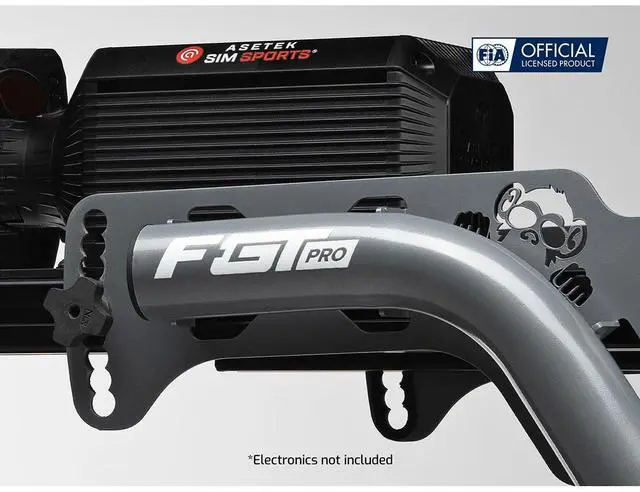 Alt view image 5 of 7 - Next Level Racing F-GT Pro Formula and GT Racing Simulator Cockpit, Gray Edition