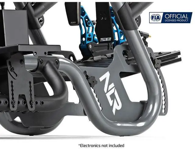 Alt view image 4 of 7 - Next Level Racing F-GT Pro Formula and GT Racing Simulator Cockpit, Gray Edition