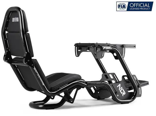Alt view image 2 of 7 - Next Level Racing F-GT Pro Formula and GT Racing Simulator Cockpit, Black Edition