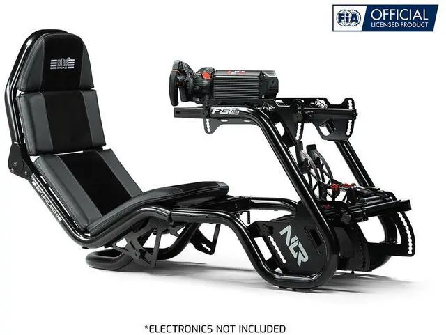 Alt view image 3 of 7 - Next Level Racing F-GT Pro Formula and GT Racing Simulator Cockpit, Black Edition