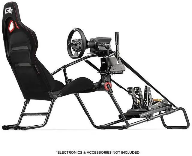 Alt view image 10 of 13 - Next Level Racing GTLite Pro Folding Racing Simulation Cockpit