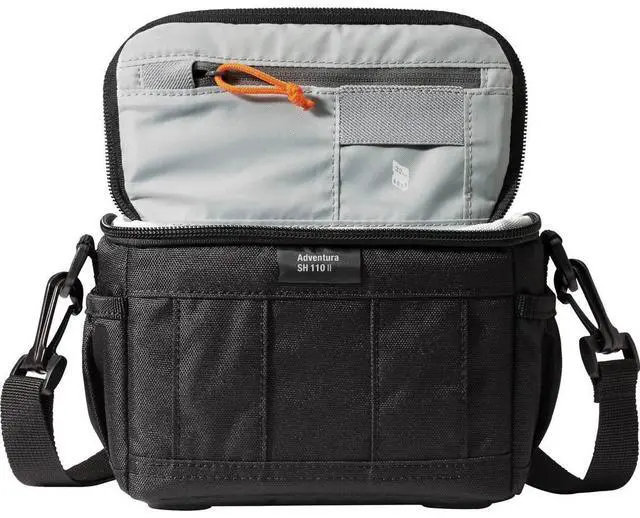 Alt view image 4 of 11 - Lowepro Adventura SH 110 II Shoulder Bag for Camcorder/CSC with Kit Lens