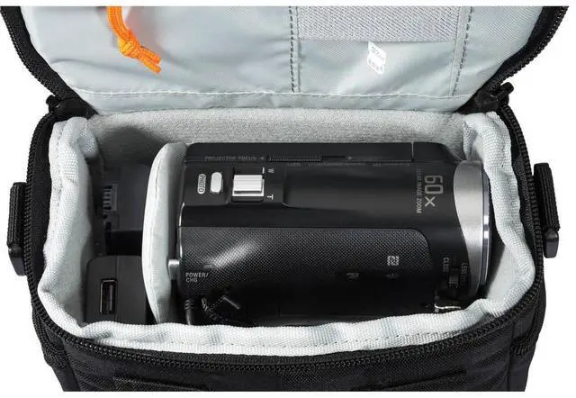 Alt view image 10 of 11 - Lowepro Adventura SH 110 II Shoulder Bag for Camcorder/CSC with Kit Lens