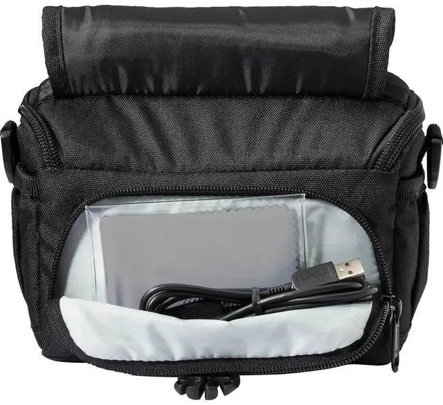 Alt view image 11 of 11 - Lowepro Adventura SH 110 II Shoulder Bag for Camcorder/CSC with Kit Lens