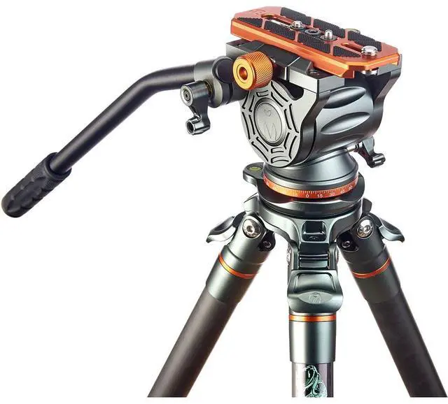 Alt view image 2 of 7 - 3 Legged Thing AirHed Cine Video Head with 501-Style Standard Quick Release Plate