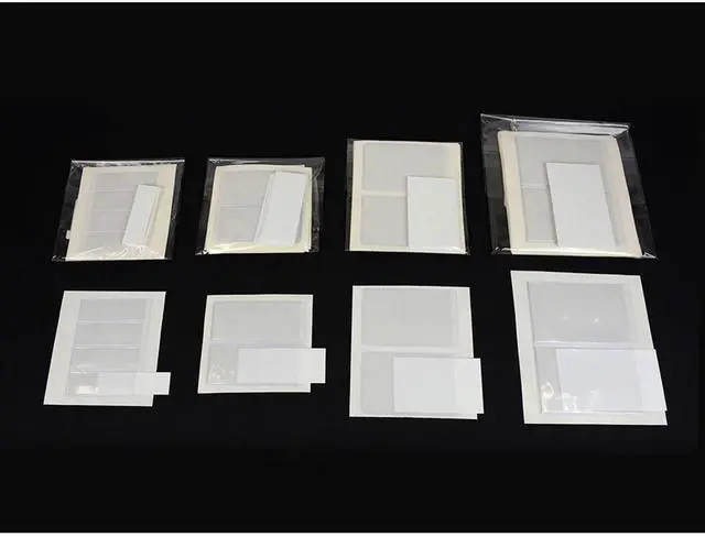 Alt view image 3 of 4 - Archival Methods Adhesive Back Vinyl Label Holders, 1x3", Package of 20