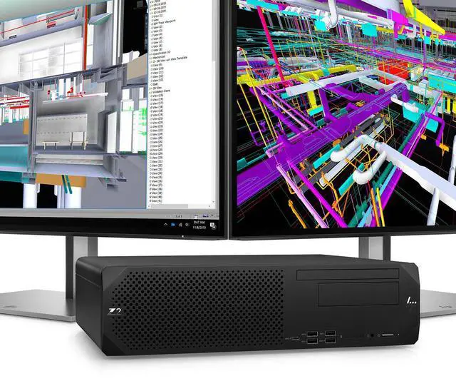 Alt view image 10 of 15 - HP Z2 G9 Workstation - Intel Core i7 14th Gen i7-14700 - 32 GB - 512 GB SSD - Small Form Factor - Intel Chip - Windows 11 Pro - NVIDIA RTX A2000 12 GB Graphics - Serial ATA/600 Controller - 0, 1 RAID