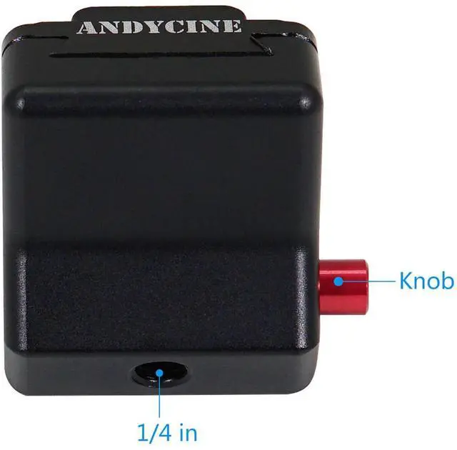 Alt view image 3 of 7 - AndyCine Quick Release Plate for Feelworld FW760/F570/F6/ANDYCINE A6 Monitors