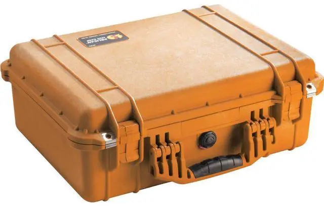 Main image of Pelican 1520 Watertight Hard Case with Foam Insert - Orange