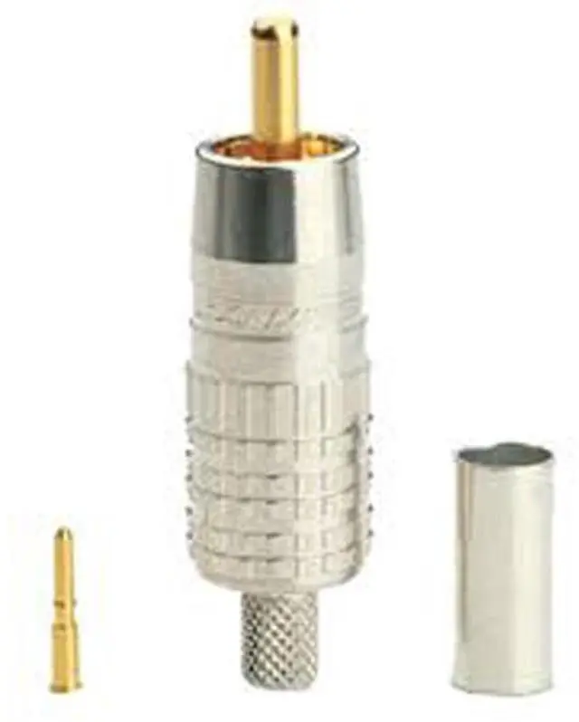 Alt view image 2 of 2 - Canare RCAP-C53 75 Ohms RCA Crimp Plug for Belden 1694A/9116/9066 Cable