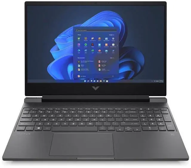 Alt view image 2 of 13 - HP VICTUS 15-fa1300nr 15.6" Gaming Laptop i5-12450H 8GB 512GB RTX4050 A05XLUAABA