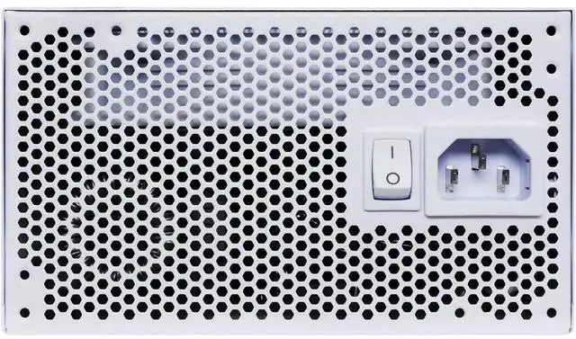 Alt view image 13 of 14 - Lian Li EDGE850W Fully Modular Low-Noise ATX Power Supply - ATX 3.1 & PCIE 5.1 Compliant - Cybenetics Gold Efficiency - 12V-2x6 Cable - L-Shape Design - Without USB/Fan Hub - White (EG0850G.W)