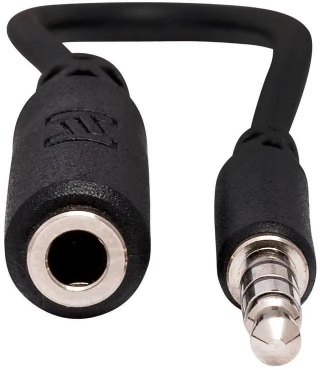 Alt view image 3 of 7 - Hosa MHE-158 Headphone Adapter, 3.5MM TRRS - Same