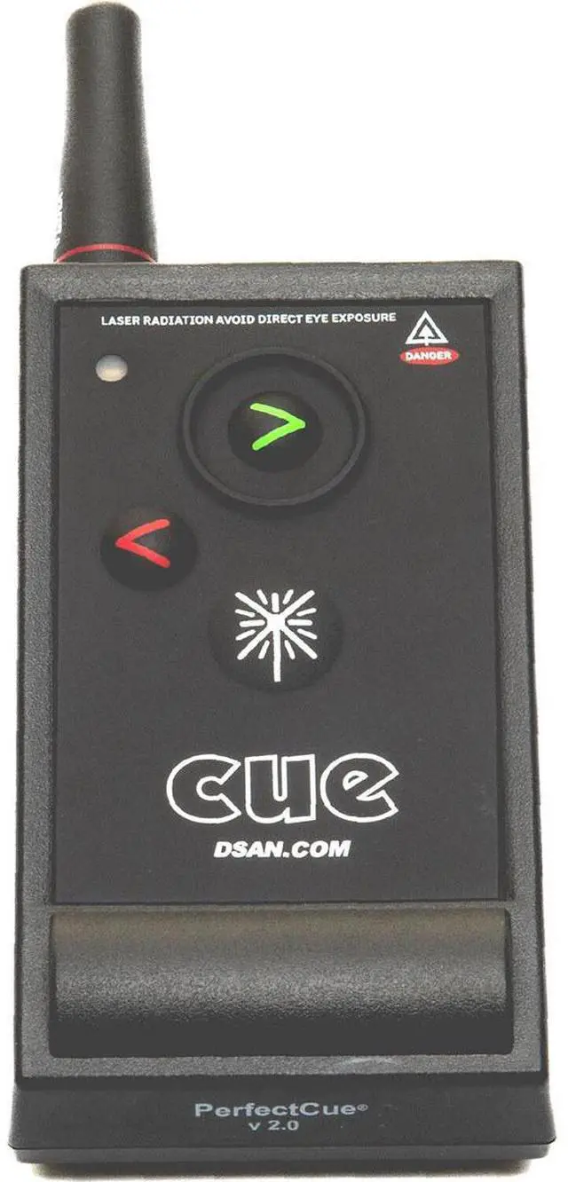 Alt view image 2 of 3 - DSAN 3-Button Wireless Actuator for PerfectCue (Forward, Back and Green Laser)