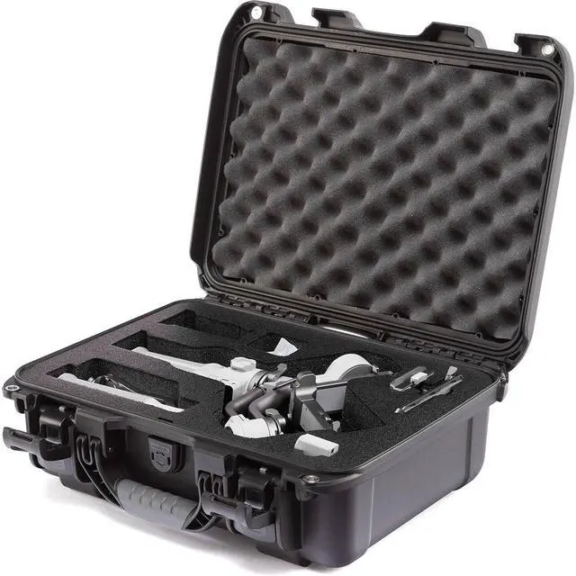 Alt view image 2 of 7 - Nanuk 920 Waterproof Hard Case with Foam Insert for DJI RS 4 Mini Creator Combo, Black