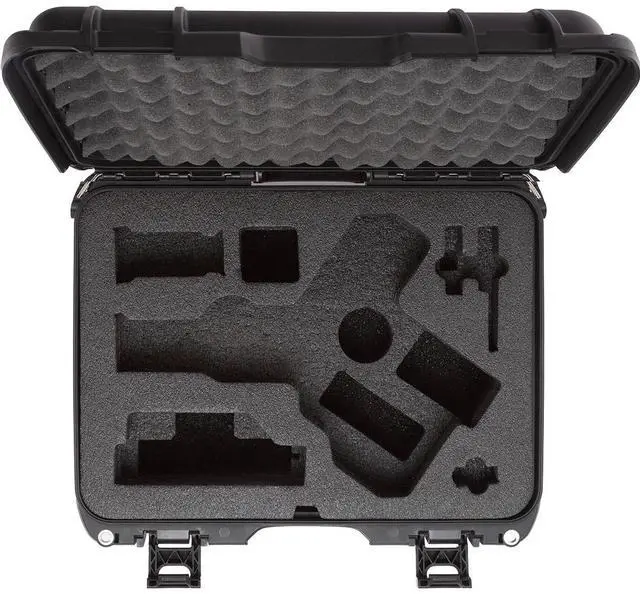 Alt view image 3 of 7 - Nanuk 920 Waterproof Hard Case with Foam Insert for DJI RS 4 Mini Creator Combo, Black