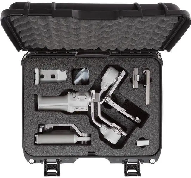 Alt view image 4 of 7 - Nanuk 920 Waterproof Hard Case with Foam Insert for DJI RS 4 Mini Creator Combo, Black