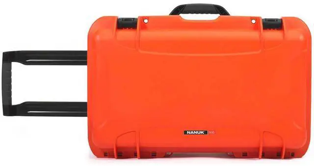 Alt view image 9 of 11 - Nanuk 935 Waterproof Carry-On Hard Case with Wheels and Padded Divider - Orange