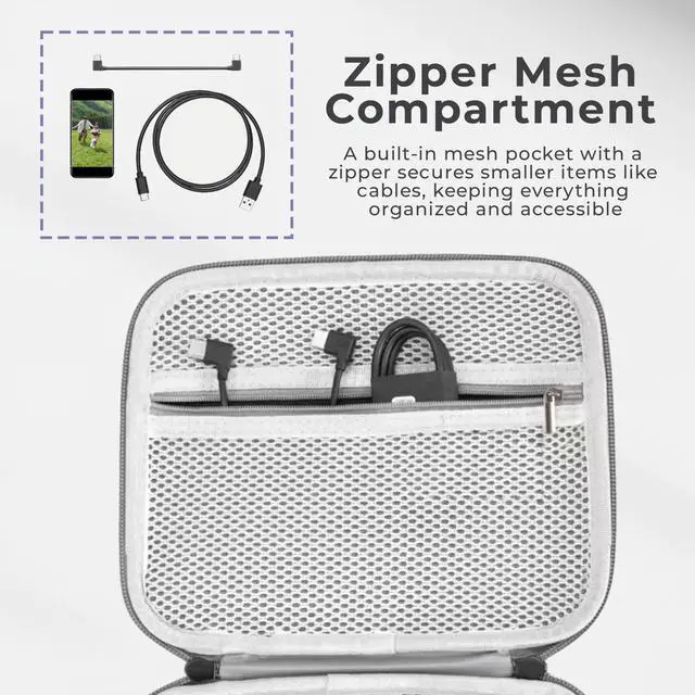 Alt view image 4 of 7 - Aries Carrying Bag for DJI Osmo Mobile 7 Gimbal