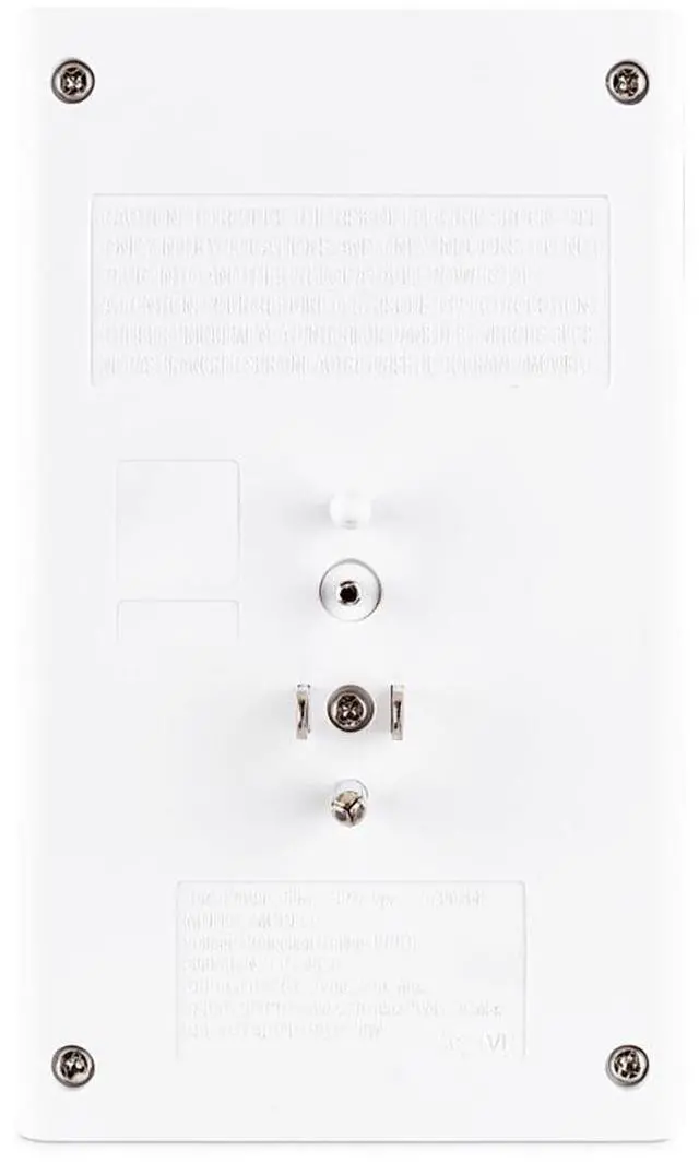 Alt view image 4 of 7 - CyberPower P6WUCL 6-Outlet Wall Mount Surge Protector with USB and Night Light, White