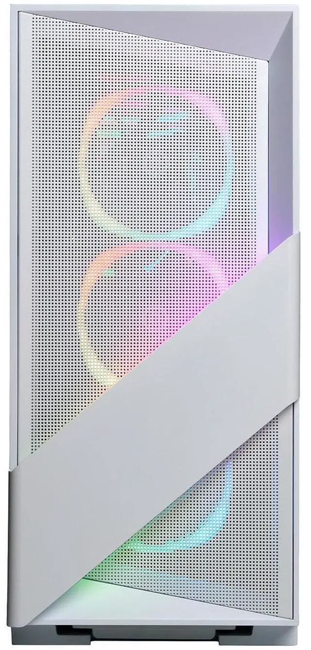 Alt view image 2 of 7 - CyberPowerPC Gamer Supreme Liquid Cooled Gaming Desktop Computer, AMD Ryzen 9 9900X 4.4GHz, 32GB RAM, 2TB SSD, NVIDIA GeForce RTX 5070 Ti 16GB, Windows 11 Home, White