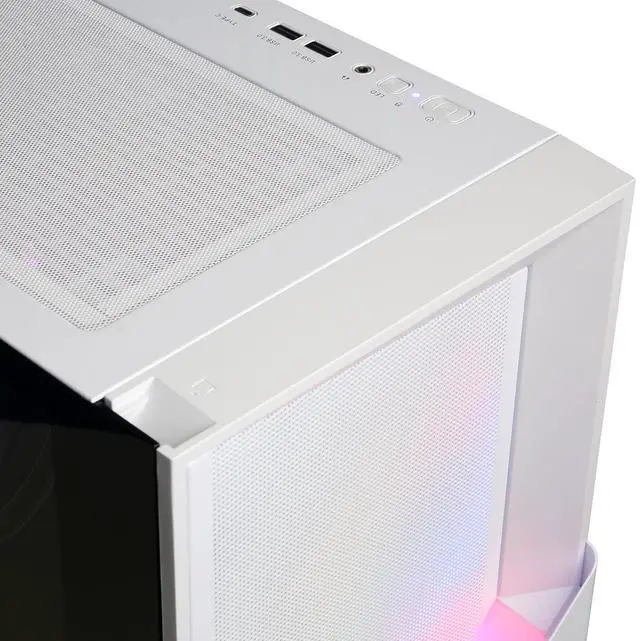 Alt view image 4 of 7 - CyberPowerPC Gamer Supreme Liquid Cooled Gaming Desktop Computer, AMD Ryzen 9 9900X 4.4GHz, 32GB RAM, 2TB SSD, NVIDIA GeForce RTX 5070 Ti 16GB, Windows 11 Home, White