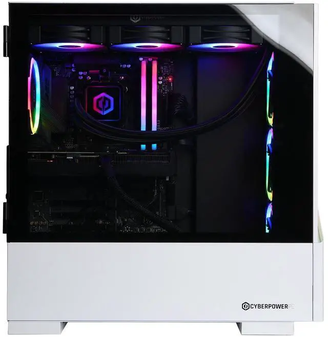 Alt view image 12 of 13 - CYBERPOWERPC SLC11000CPGV Gamer Supreme Liquid Cool - AMD Ryzen 7 7800X3D - NVIDIA GeForce RTX 5070 - 32GB RAM / 1TB SS