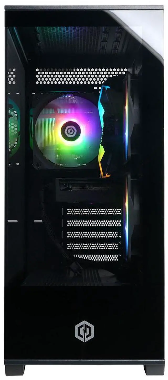 Alt view image 2 of 7 - CyberPowerPC Gamer Master Gaming Desktop Computer, AMD Ryzen 5 8400F 4.2GHz, 16GB RAM, 1TB SSD, NVIDIA GeForce RTX 5060 Ti 8GB, Windows 11 Home, Black