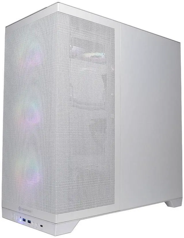 Alt view image 5 of 7 - CyberPowerPC Gamer Supreme Liquid Cooled Gaming Desktop Computer, AMD Ryzen 9 9900X3D 4.4GHz, 32GB RAM, 2TB SSD, AMD Radeon RX 9070 XT 16GB, Windows 11 Home, White
