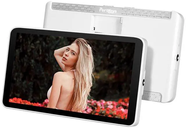 Alt view image 2 of 7 - Portkeys LH7P 7" Full HD High-Bright Touchscreen Monitor with Wireless Camera Control, Supports 4K HDMI, White