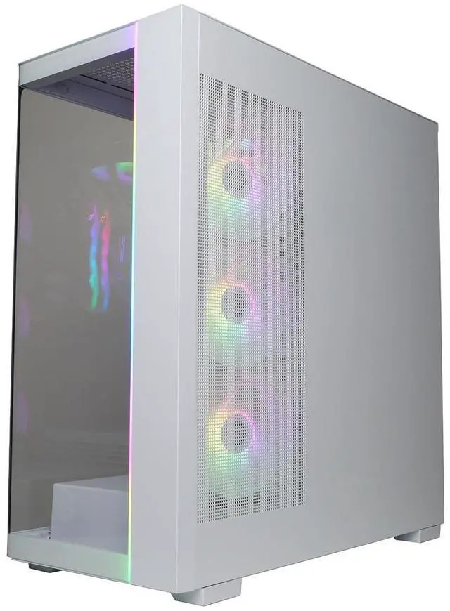 Alt view image 5 of 7 - CyberPowerPC Gamer Supreme Liquid Cooled Gaming Desktop Computer, AMD Ryzen 7 8700F 4.1GHz, 32GB RAM, 2TB SSD, AMD Radeon RX 9060 XT 16GB, Windows 11 Home, White