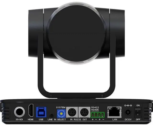 Alt view image 2 of 7 - DVDO C4 Full HD 3G-SDI/HDMI/USB/IP 20x PTZ Camera, Black