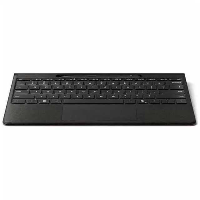 Alt view image 8 of 12 - Microsoft Surface Pro Flex Keyboard - Black with Bold Keyset - Wireless Connectivity - Bluetooth - 32.81 ft CoPilot, Mute, Snipping, Screen Brightness, Media Player Hot Key(s) - Windows 11 - Notebook/
