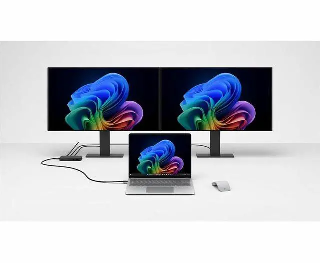 Alt view image 6 of 7 - Microsoft Surface USB4 Dock for Business, Black