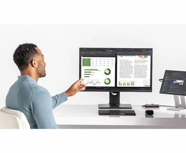 Alt view image 7 of 7 - Microsoft Surface USB4 Dock for Business, Black