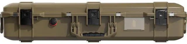 Alt view image 4 of 4 - Pelican 1705 Air Waterproof Long Hard Case with Foam Insert, OCP Tan