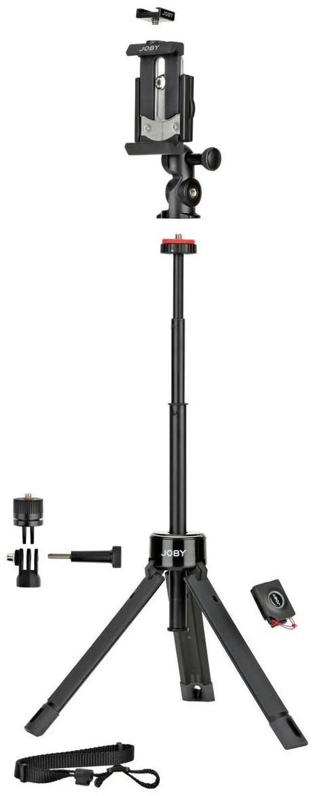 Main image of JOBY GripTight PRO TelePod for Smartphones & Action Cameras, Black/Grey #JB01534