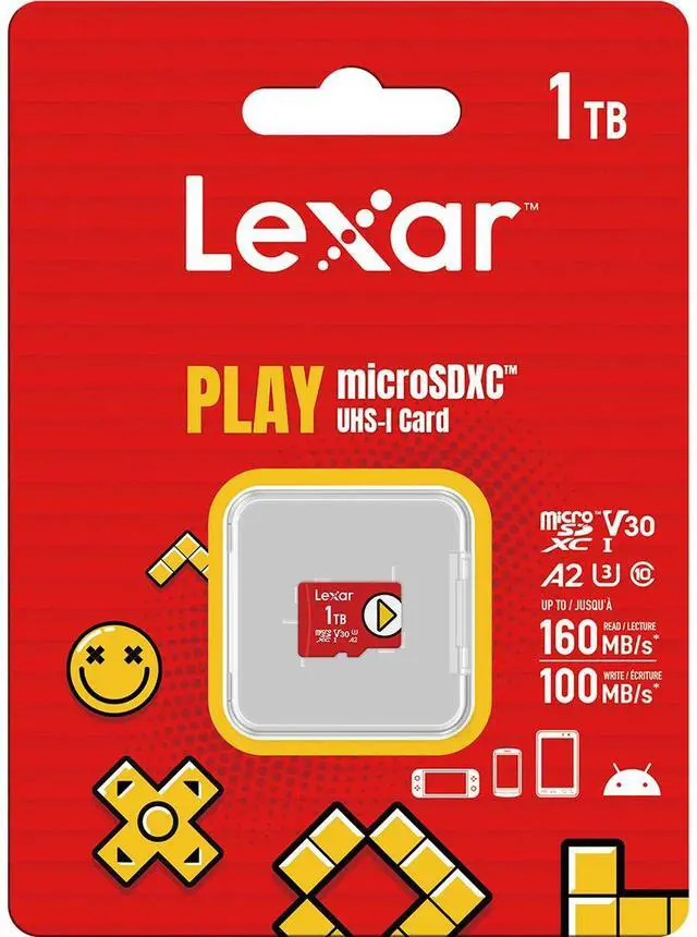 Alt view image 3 of 5 - Lexar PLAY 1TB UHS-I V30 A2 microSDXC Memory Card