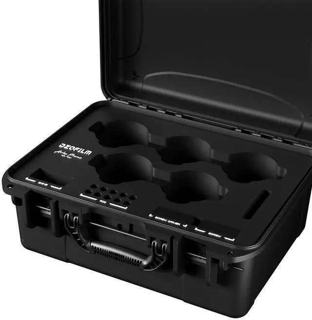 Alt view image 2 of 5 - DZOFILM Hard Case for Arles Prime Cine 5-Lens Kit #DZO-CASEAP5