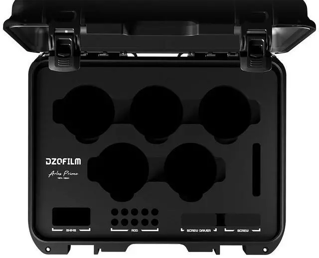 Alt view image 4 of 5 - DZOFILM Hard Case for Arles Prime Cine 5-Lens Kit #DZO-CASEAP5