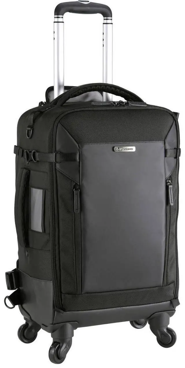Alt view image 2 of 7 - Vanguard VEO Select 58T Camera Trolley Backpack, Black