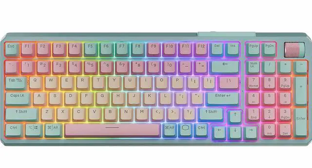 Alt view image 11 of 20 - Cooler Master MK770 Gaming KeyBoard MK770MCKR1US