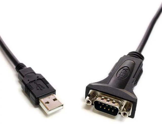 Alt view image 6 of 10 - Tera Grand Premium USB 2.0 to RS232 Serial DB9 3 Ft Adapter Cable - Supports Windows 10, 8, 7, Vista, XP, 2000, 98, Linux and Mac - Built with FTDI Chipset and Hex Jack Nuts