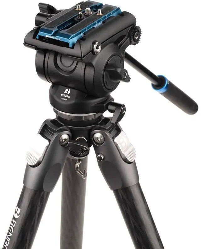 Alt view image 5 of 7 - Benro QR15C Quick Release Plate for KH25PC and KH26PC Video Head, Blue