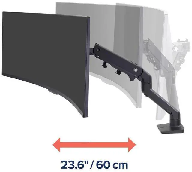 Alt view image 16 of 19 - HX DESK MNTR ARM MBK KIT BOW