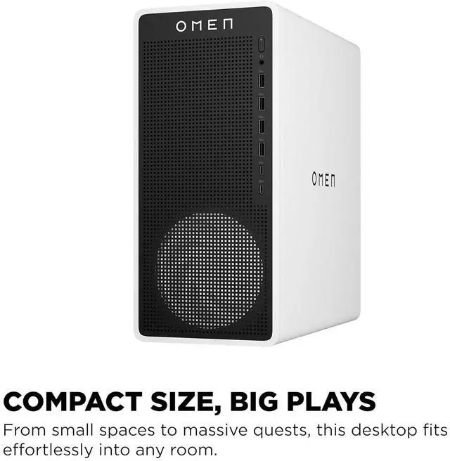 Alt view image 10 of 13 - HP OMEN TG03-0120 Gaming Desktop U5 225F 16GB 1TB SSD RTX5060 BY1S8AAABA