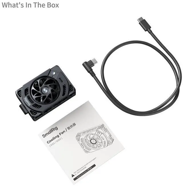 Alt view image 3 of 7 - SmallRig Cooling Fan for Select Sony Cameras